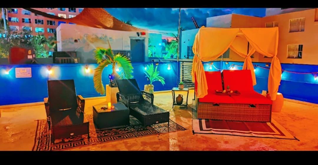 2Bedroom 2Bath Loft Exclusive Rooftop&Jacuzzi,1Block From Beach Майами-Бич Экстерьер фото